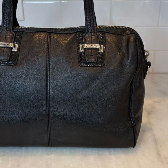 Coach Bag Purse Handbag Leather Bordeaux Taylor Satchel Bag Pocketbook Designer - Picture 7 of 16